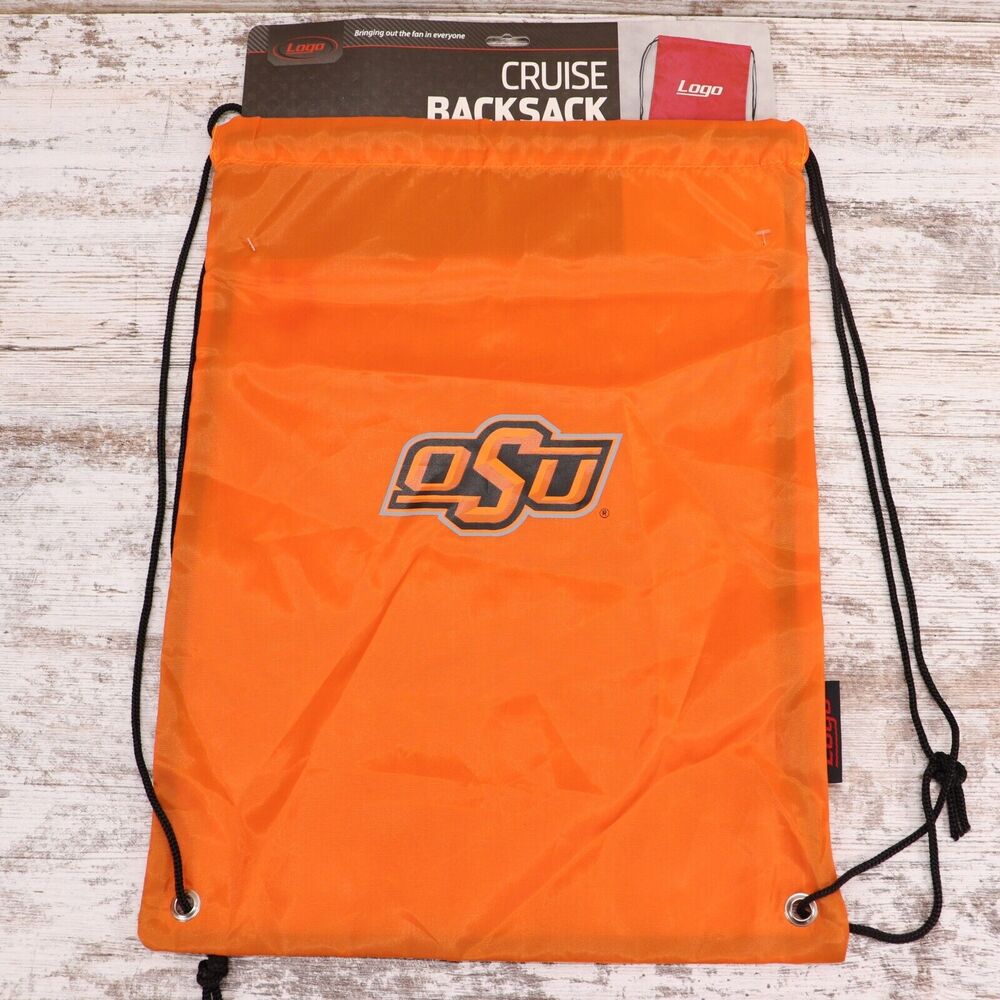 OSU Oklahoma State Cowboys NCAA Logo Cruise String Backpack NEW